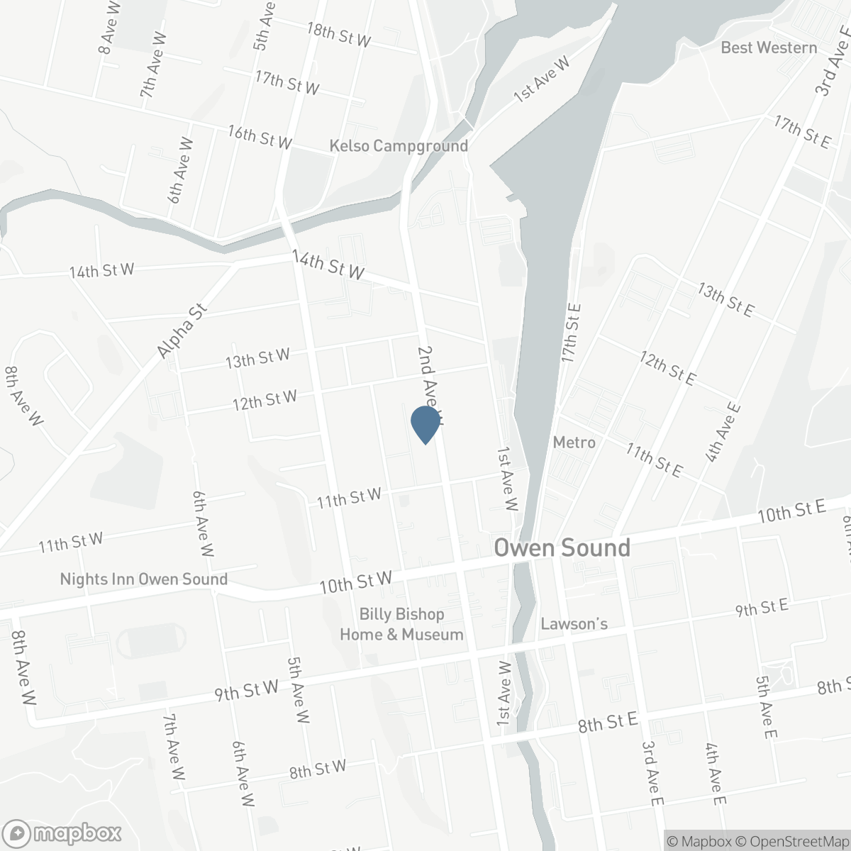 1154 2ND AVENUE W, Owen Sound, Ontario N4K 4N2